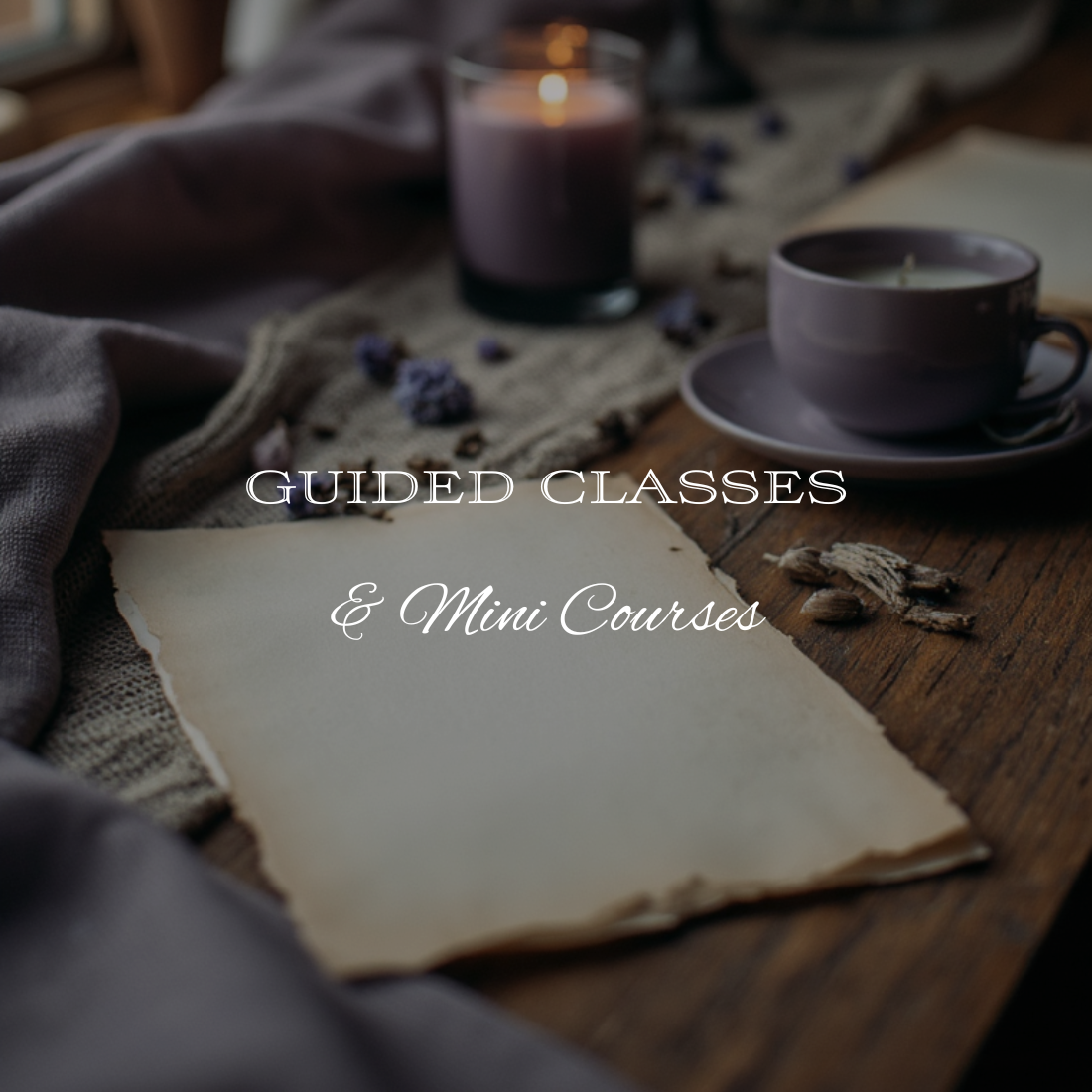 Guided Classes & Mini Courses