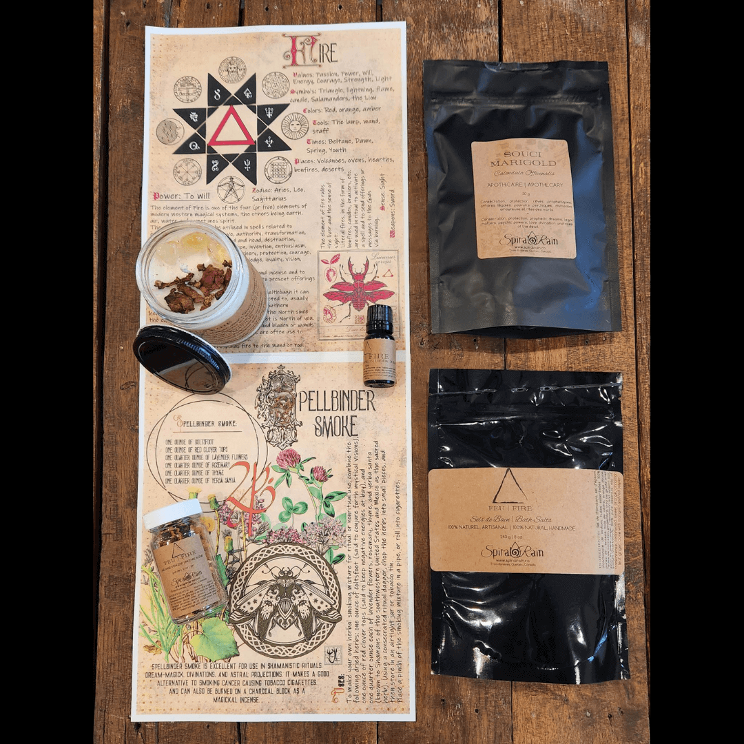 Spiral Rain's Witch Box: Empower Your Magical Journey Monthly - Spiral Rain
