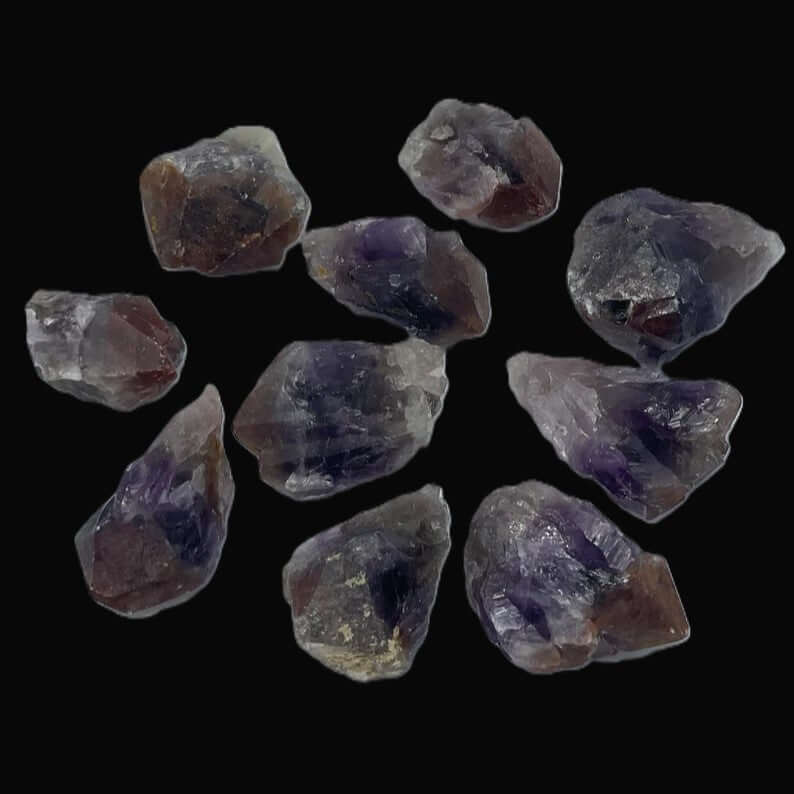 Super 7 raw - Spiral Rain