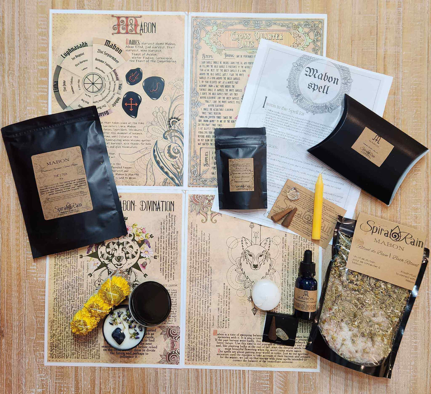 Spiral Rain's Sabbat Box: Your Seasonal Ritual Companion - Spiral Rain