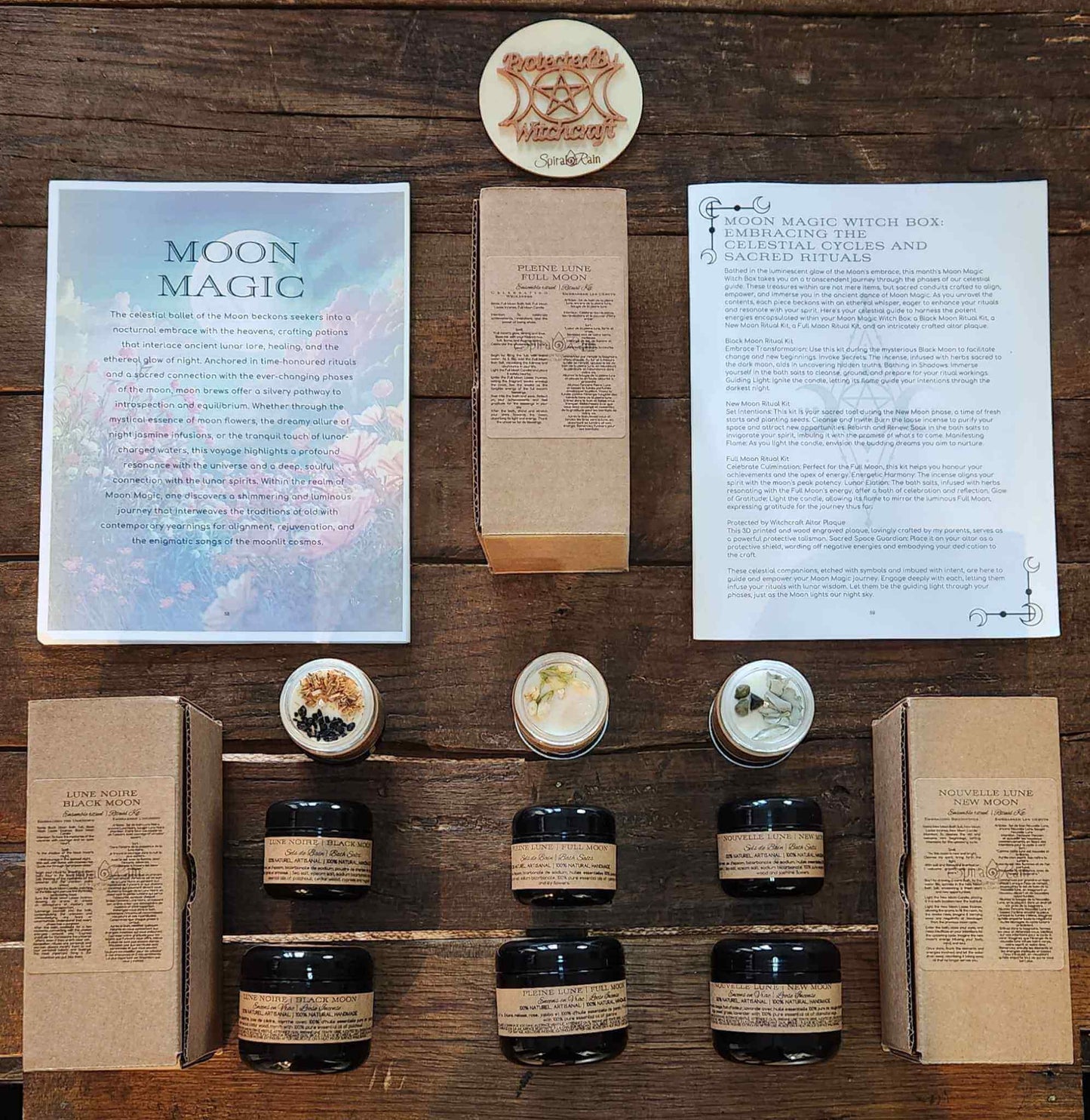 Spiral Rain's Witch Box: Empower Your Magical Journey Monthly - Spiral Rain
