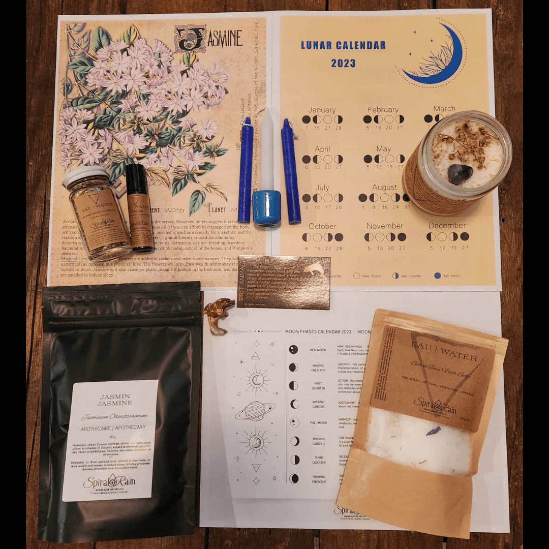 Spiral Rain's Witch Box: Empower Your Magical Journey Monthly - Spiral Rain