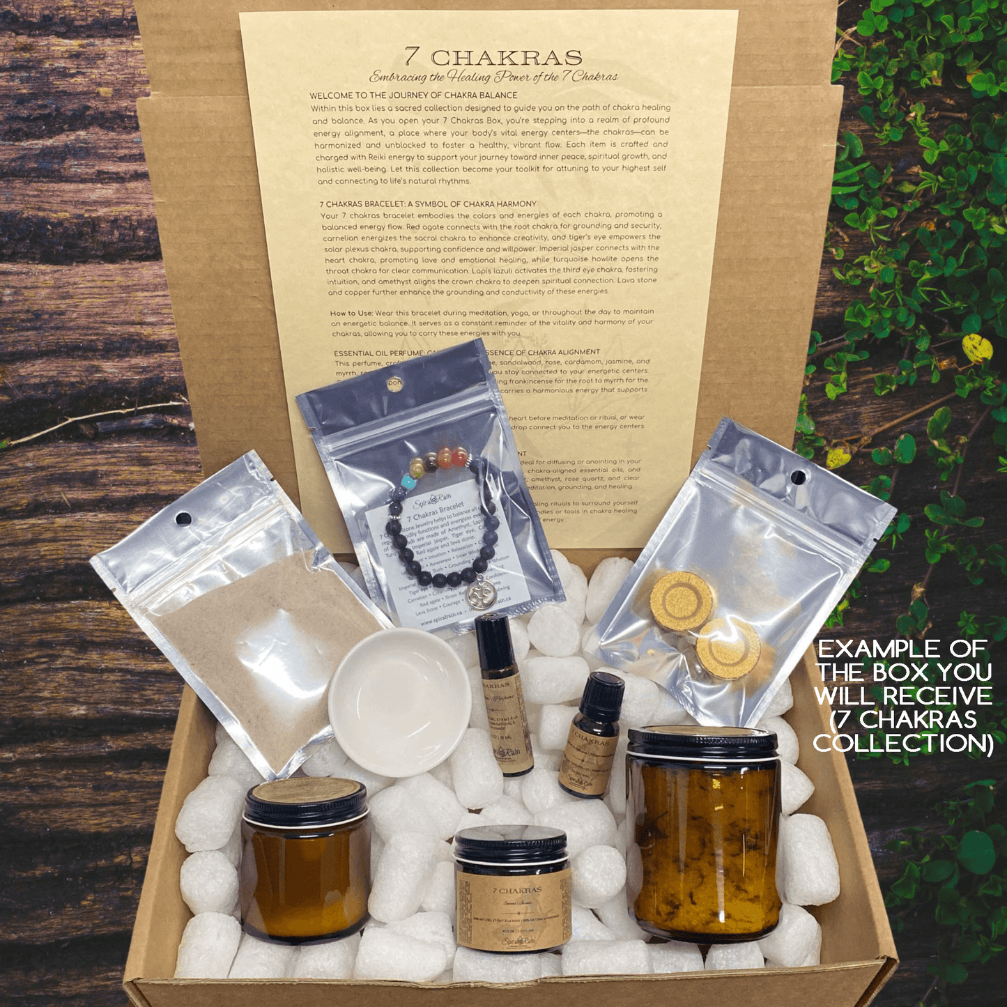 Libra (Sep 23 - Oct 22) Box - Spiral Rain