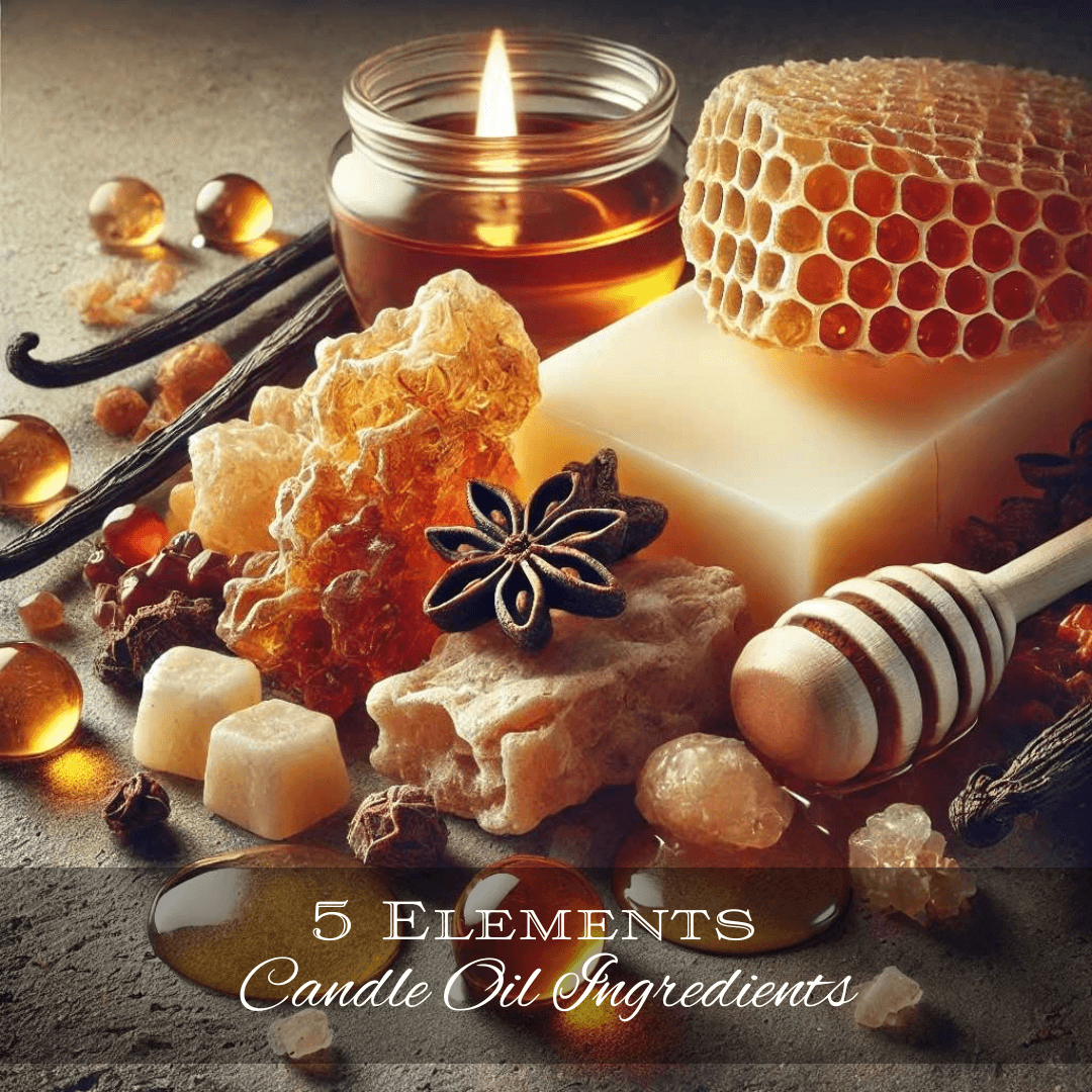 5 Elements Candle - Spiral Rain