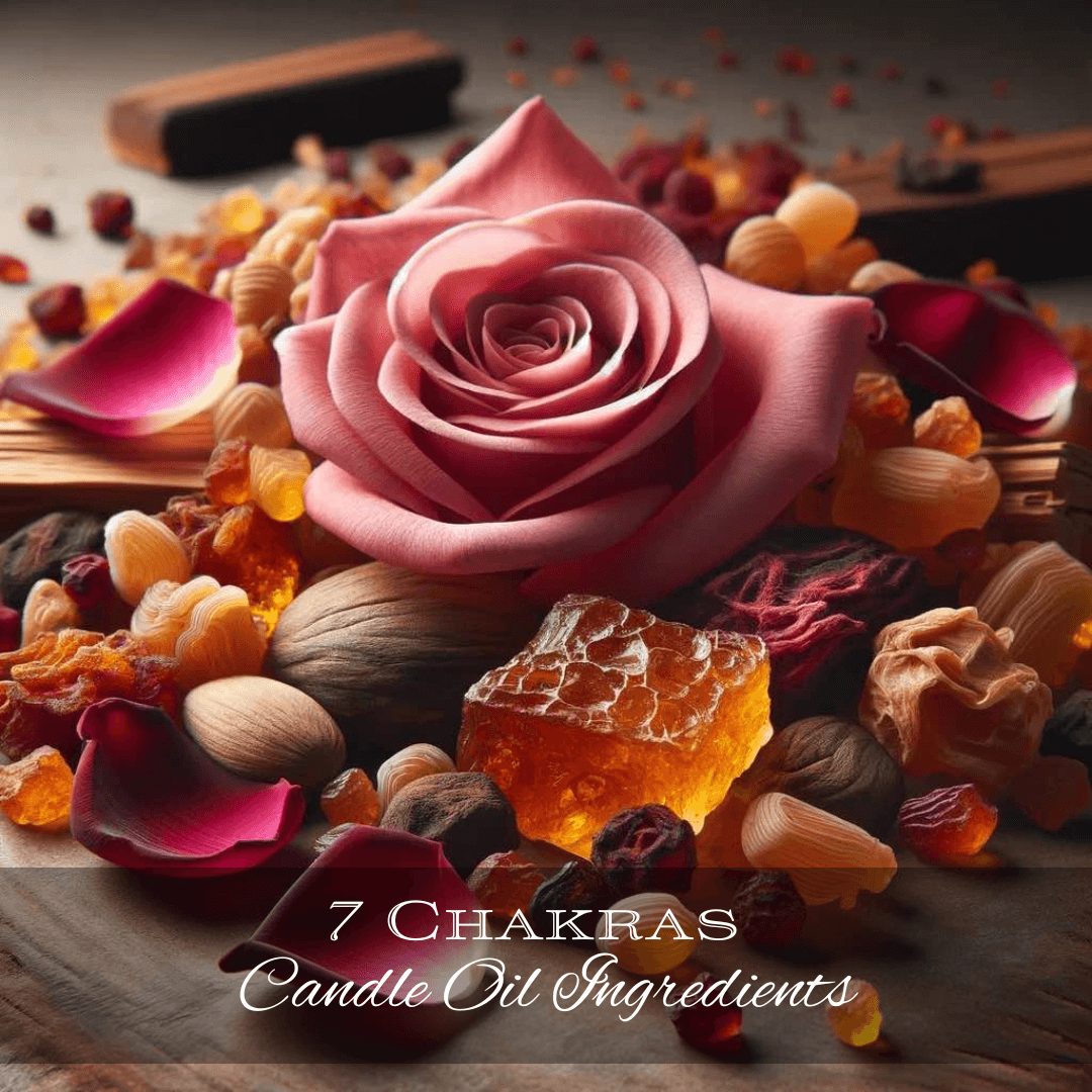 7 Chakras Candle - Spiral Rain