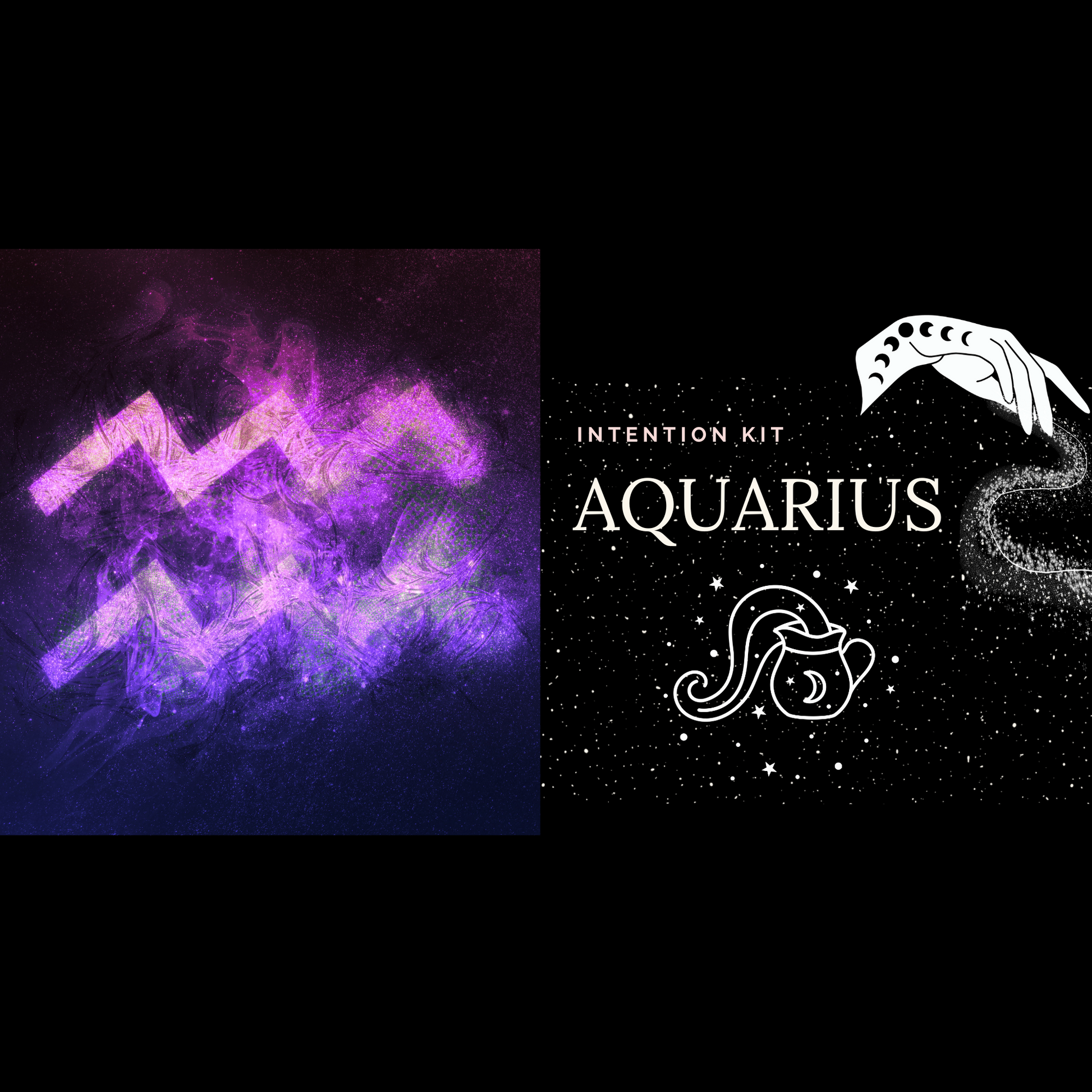 Aquarius (Jan 20 - Feb 18) Box - Spiral Rain