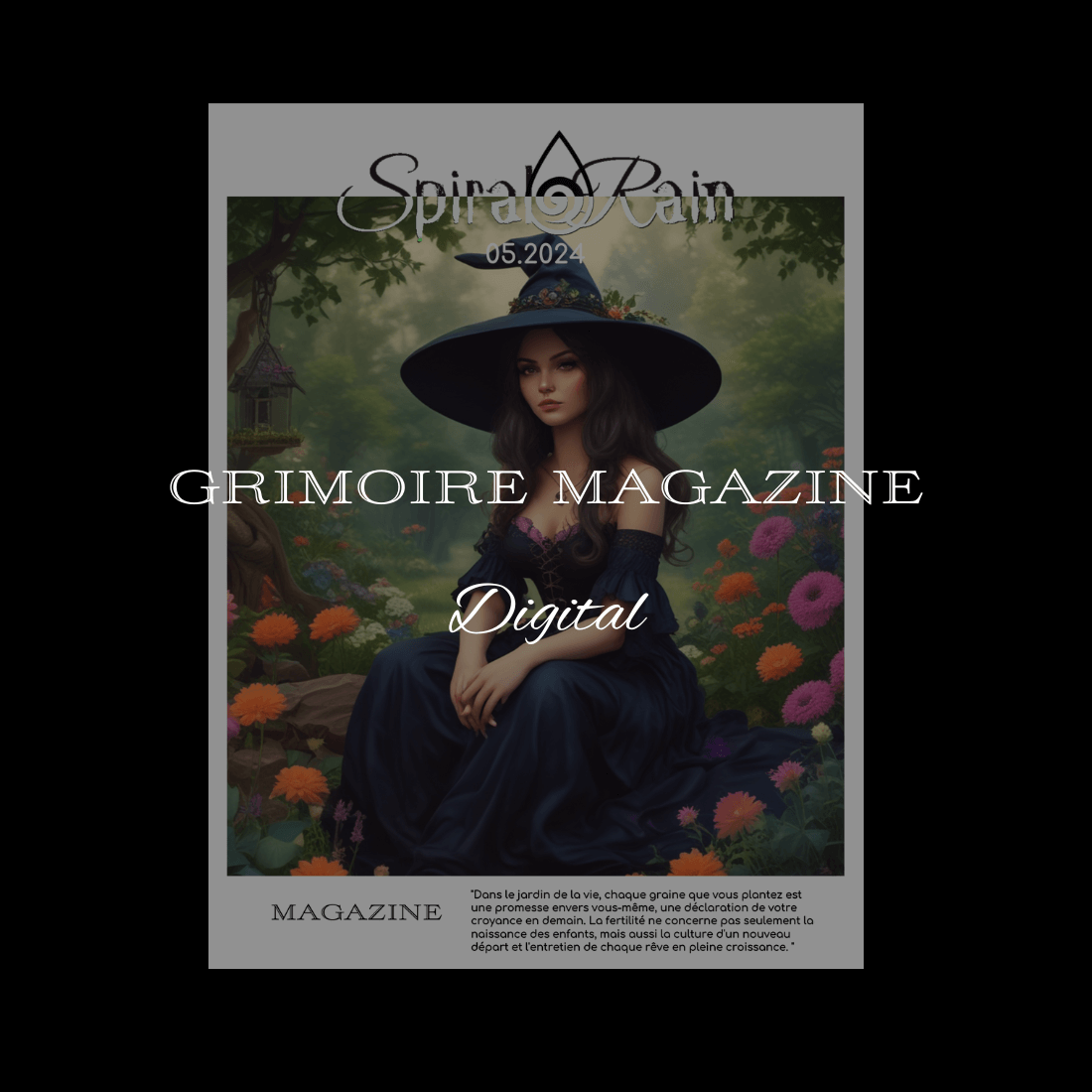 Spiral Rain's Grimoire Magazine Digital - Spiral Rain