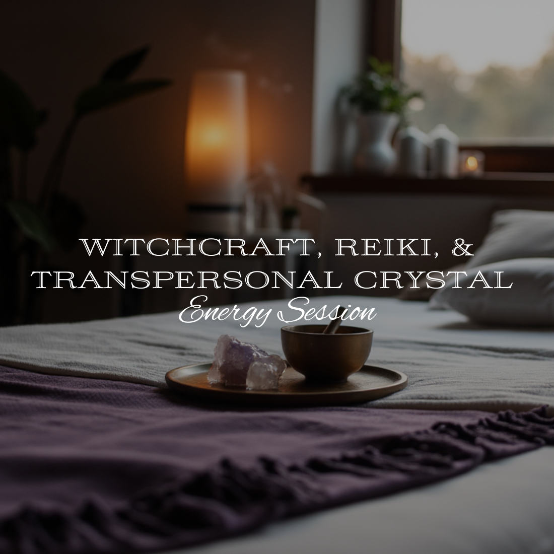 Séance de sorcellerie, de Reiki et d'énergie transpersonnelle Cristalline - à distance