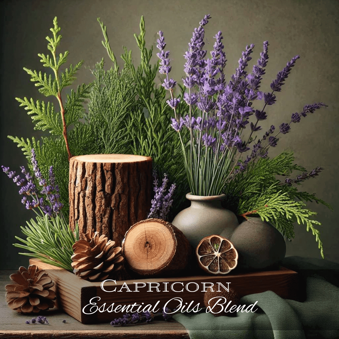 Capricorn Essential Oil Perfume - 10 ml - Spiral Rain
