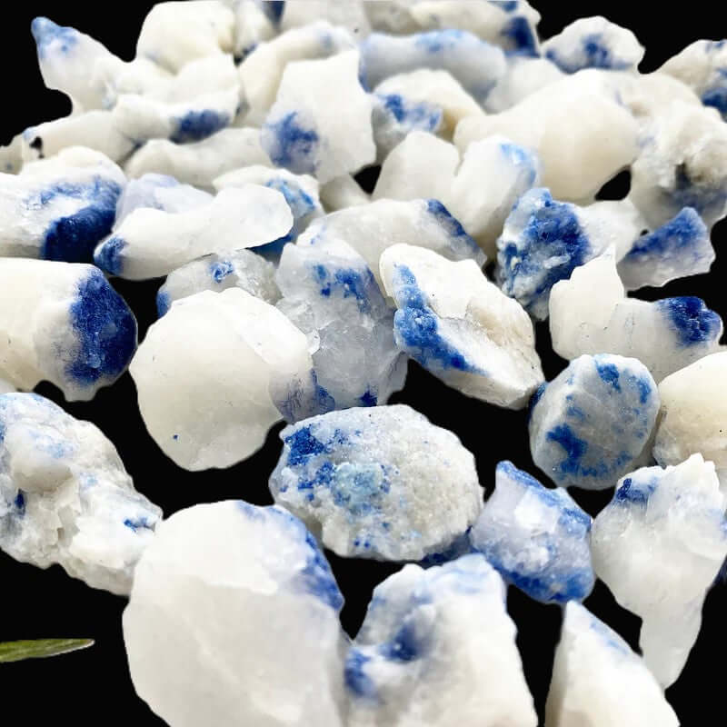 Dumortierite Raw - Spiral Rain