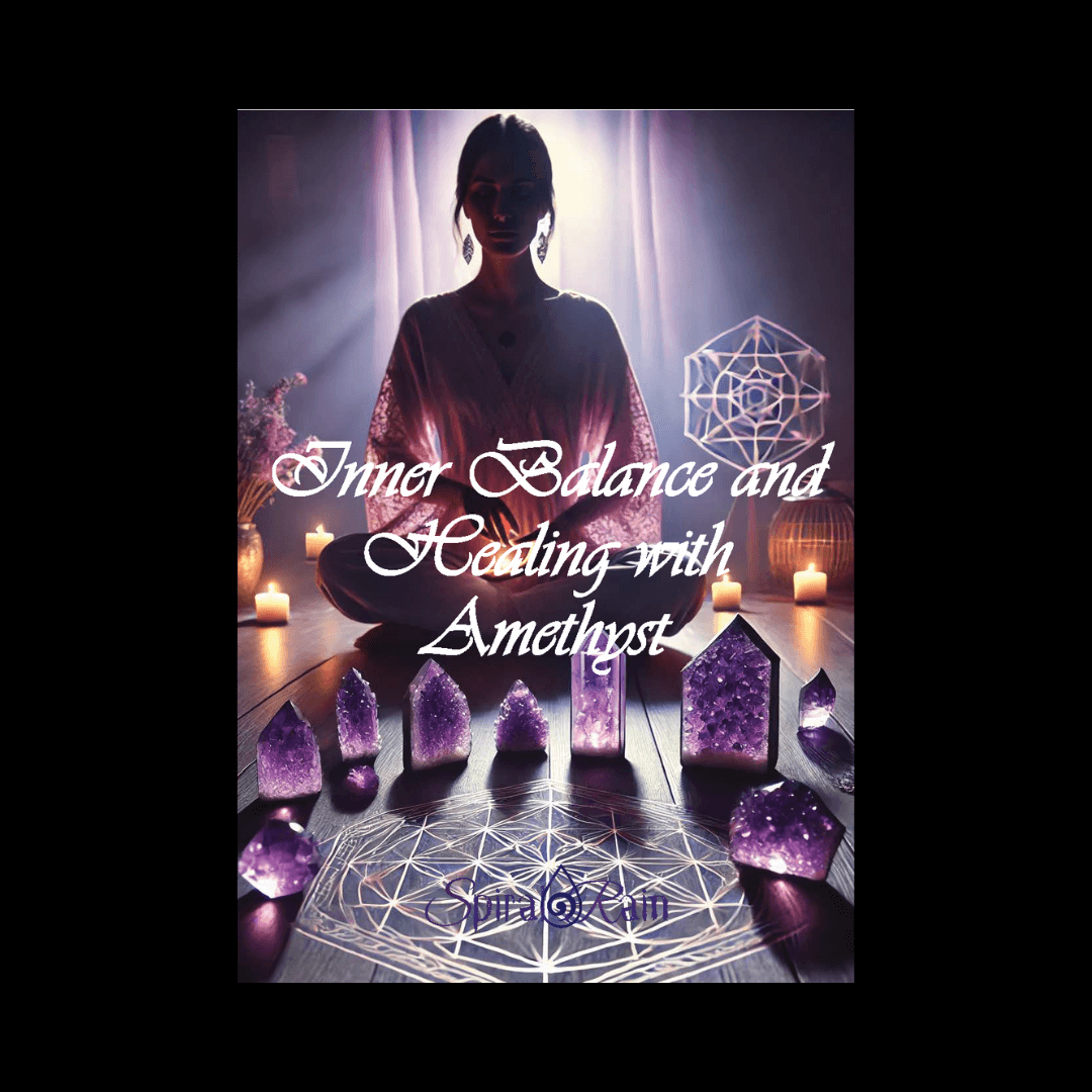Inner Balance and Healing with Amethyst Sacred Geometry - Spiral Rain