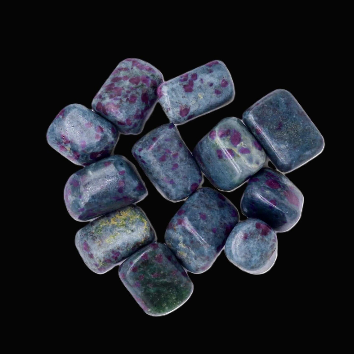 Ruby Kyanite - Spiral Rain