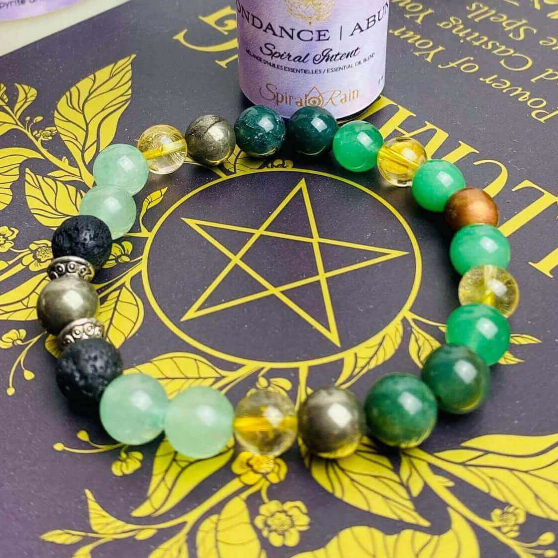 Abundance bracelet - Spiral Rain