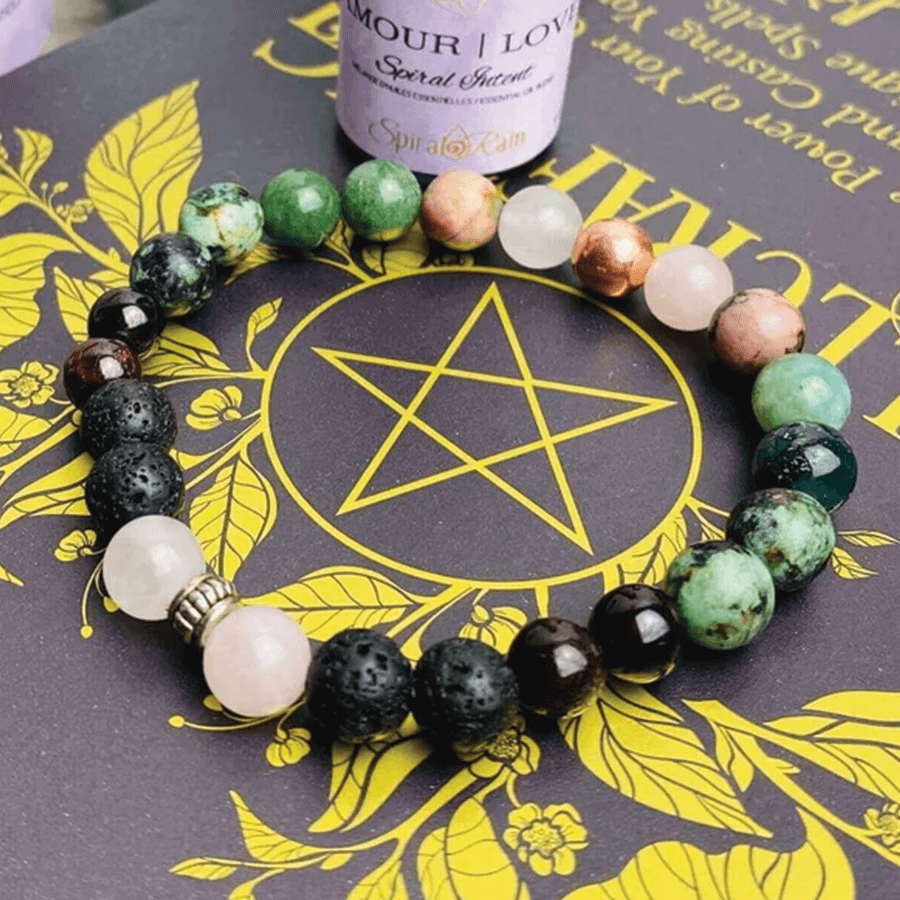 Love bracelet - Spiral Rain