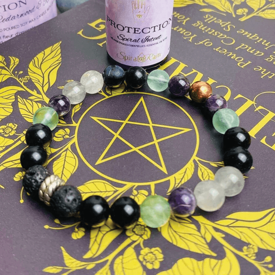 Protection bracelet - Spiral Rain