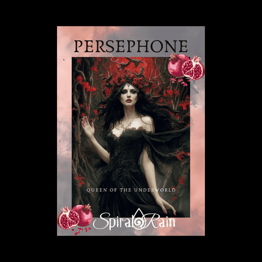 Persephone Workbook: Journey Through the Underworld - Spiral Rain