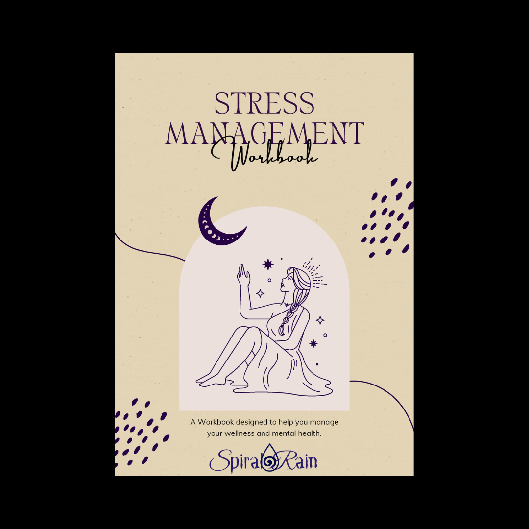 Stress Management Workbook - Spiral Rain