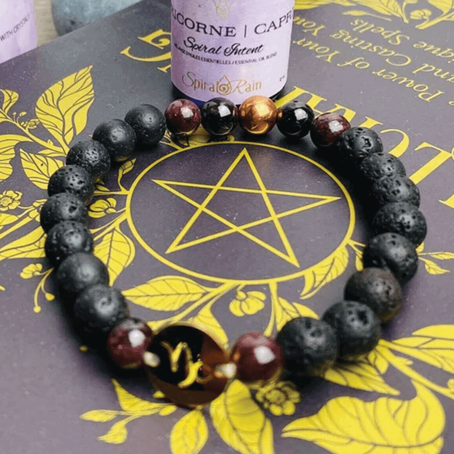 Capricorn (Dec 22 - Jan 19) bracelet - Spiral Rain