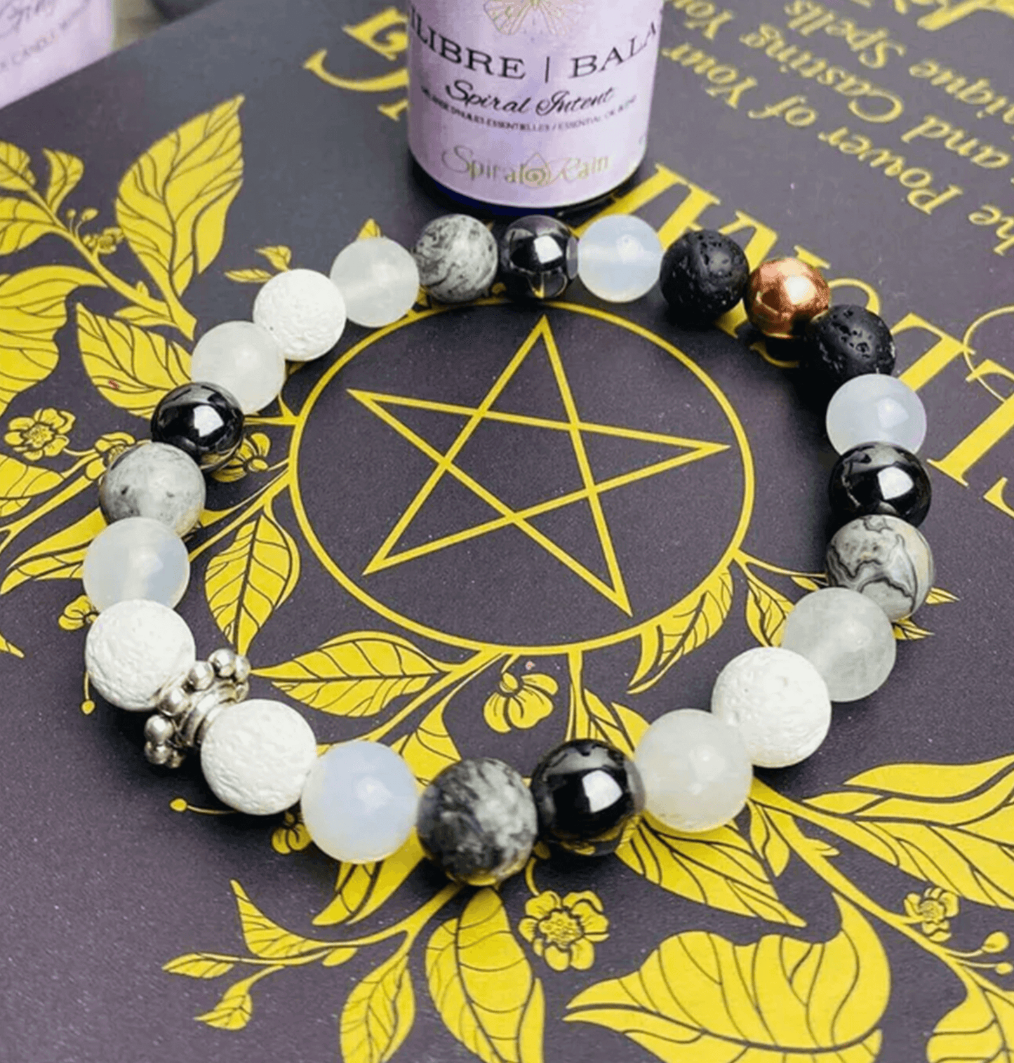 Balance bracelet - Spiral Rain