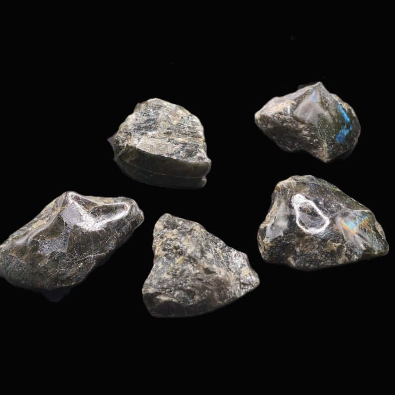 Labradorite Top polished - Spiral Rain