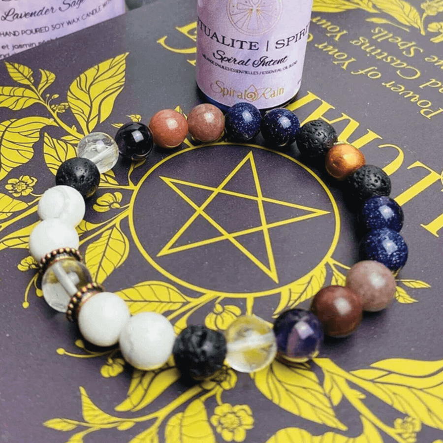 Spirituality bracelet - Spiral Rain