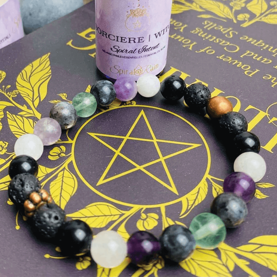 Witch bracelet - Spiral Rain