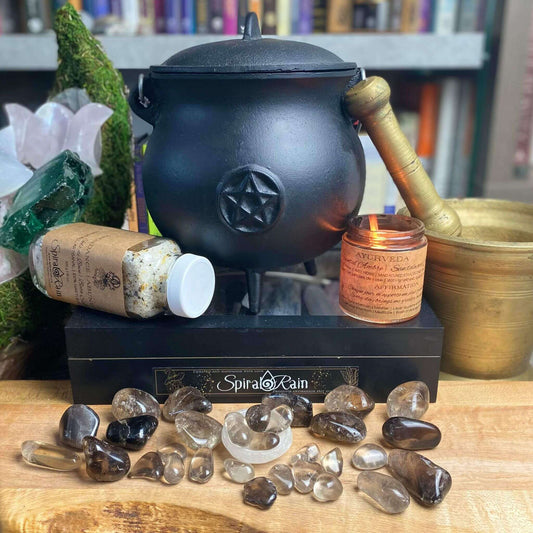 Smoky Quartz Tumbled at $3 only from Spiral Rain