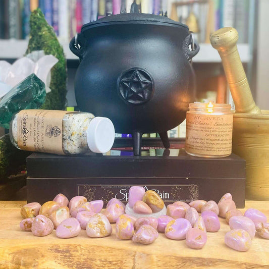 Phosphosiderite Tumbled at $7 only from Spiral Rain