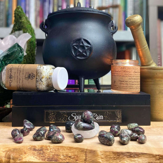 Eudialyte Tumbled at $8 only from Spiral Rain