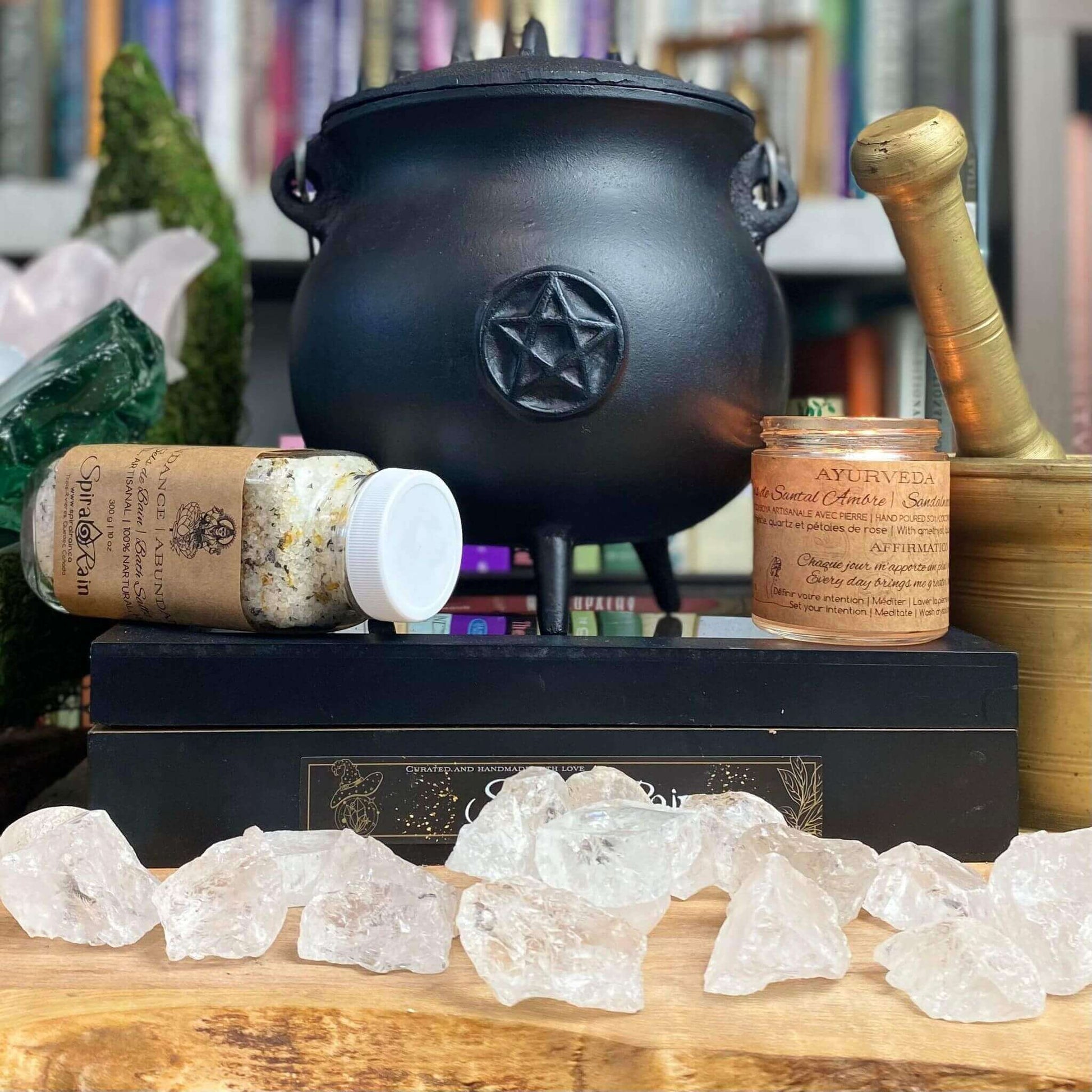 Clear Quartz Raw at $3 only from Spiral Rain