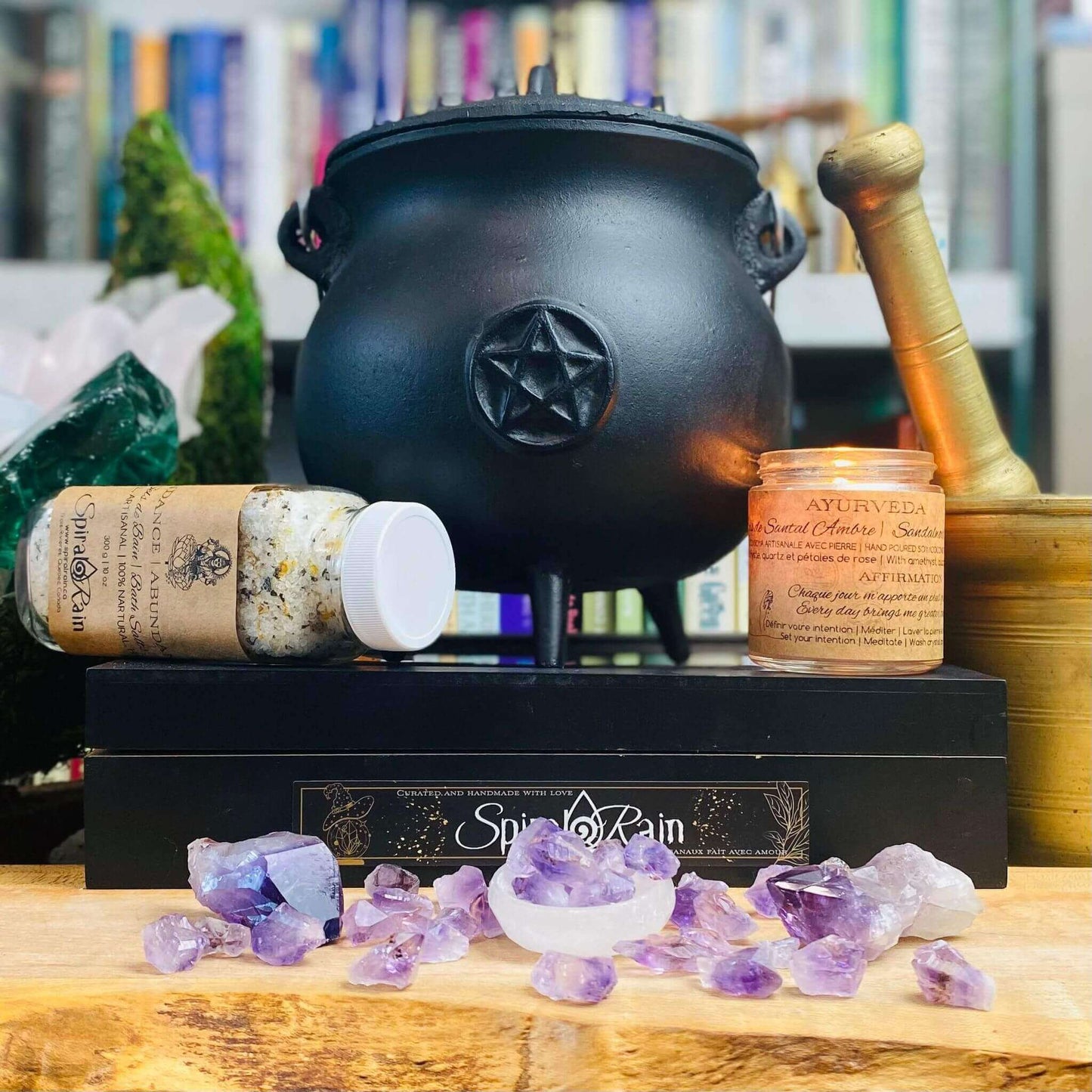 Amethyst Point Raw at $1 only from Spiral Rain