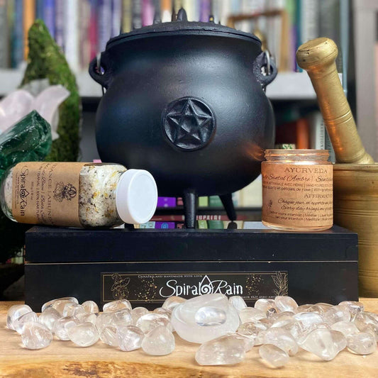 Clear Quartz Tumbled at $3 only from Spiral Rain