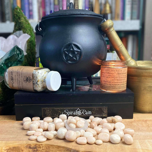 Moonstone Peach Tumbled at $1 only from Spiral Rain