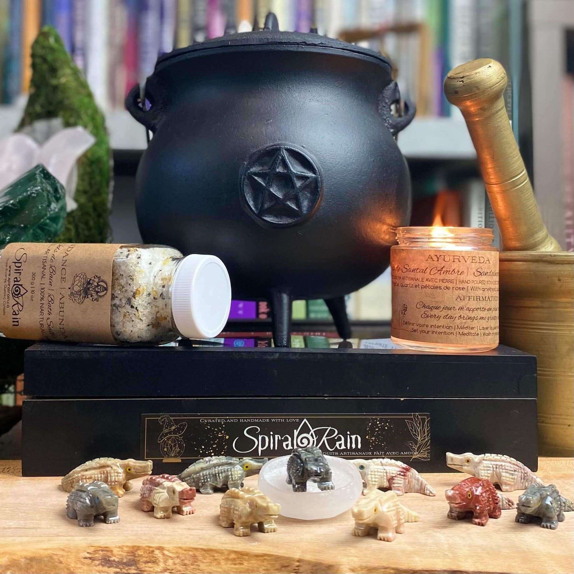 Dolomite Crocodile 1.25" at $5 only from Spiral Rain