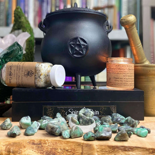 Emerald Tumbled at $2 only from Spiral Rain