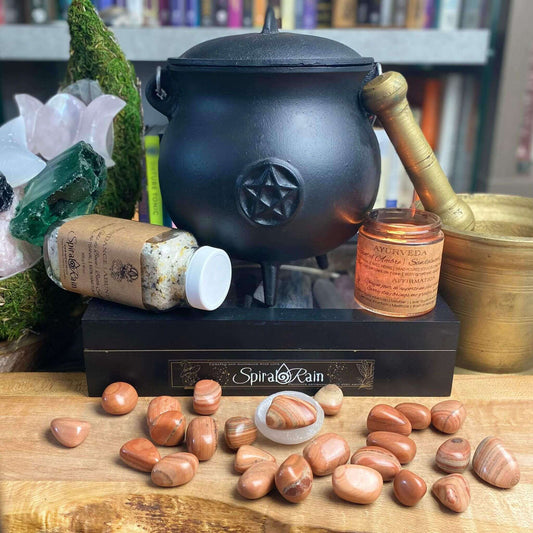 Malachite Red Tumbled at $3 only from Spiral Rain