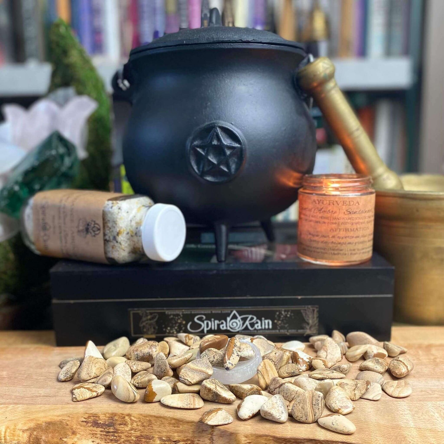 Jasper Picture Tumbled Small at $3 only from Spiral Rain