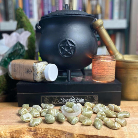 Prasiolite (Green Amethyst) at $4 only from Spiral Rain