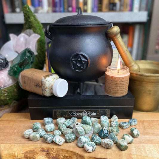 Agate Tree Tumbled at $3 only from Spiral Rain