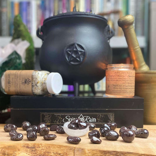 Garnet Tumbled at $2 only from Spiral Rain