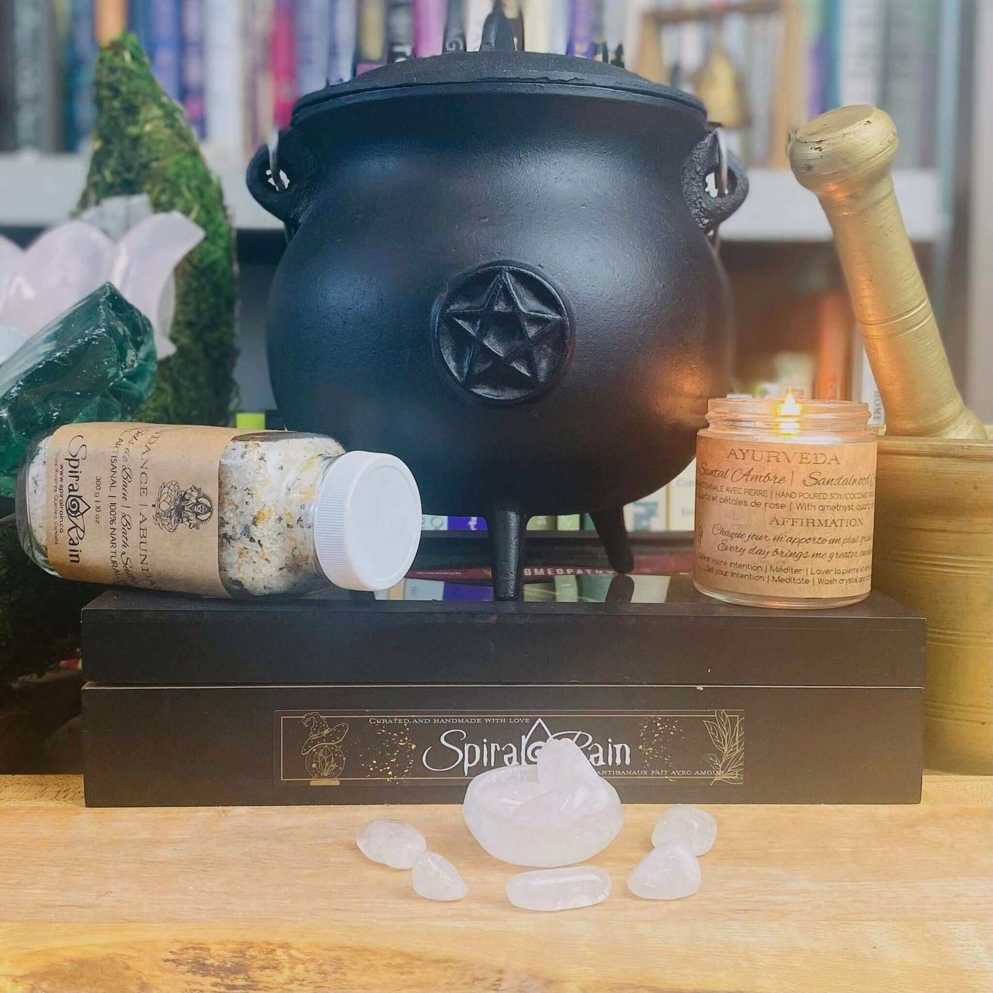 Danburite Tumbled Small at $9 only from Spiral Rain