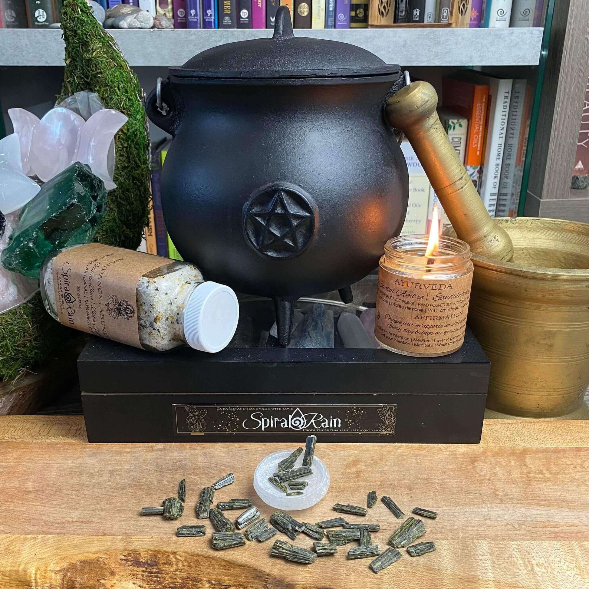 Epidote Rods Raw Small at $2 only from Spiral Rain