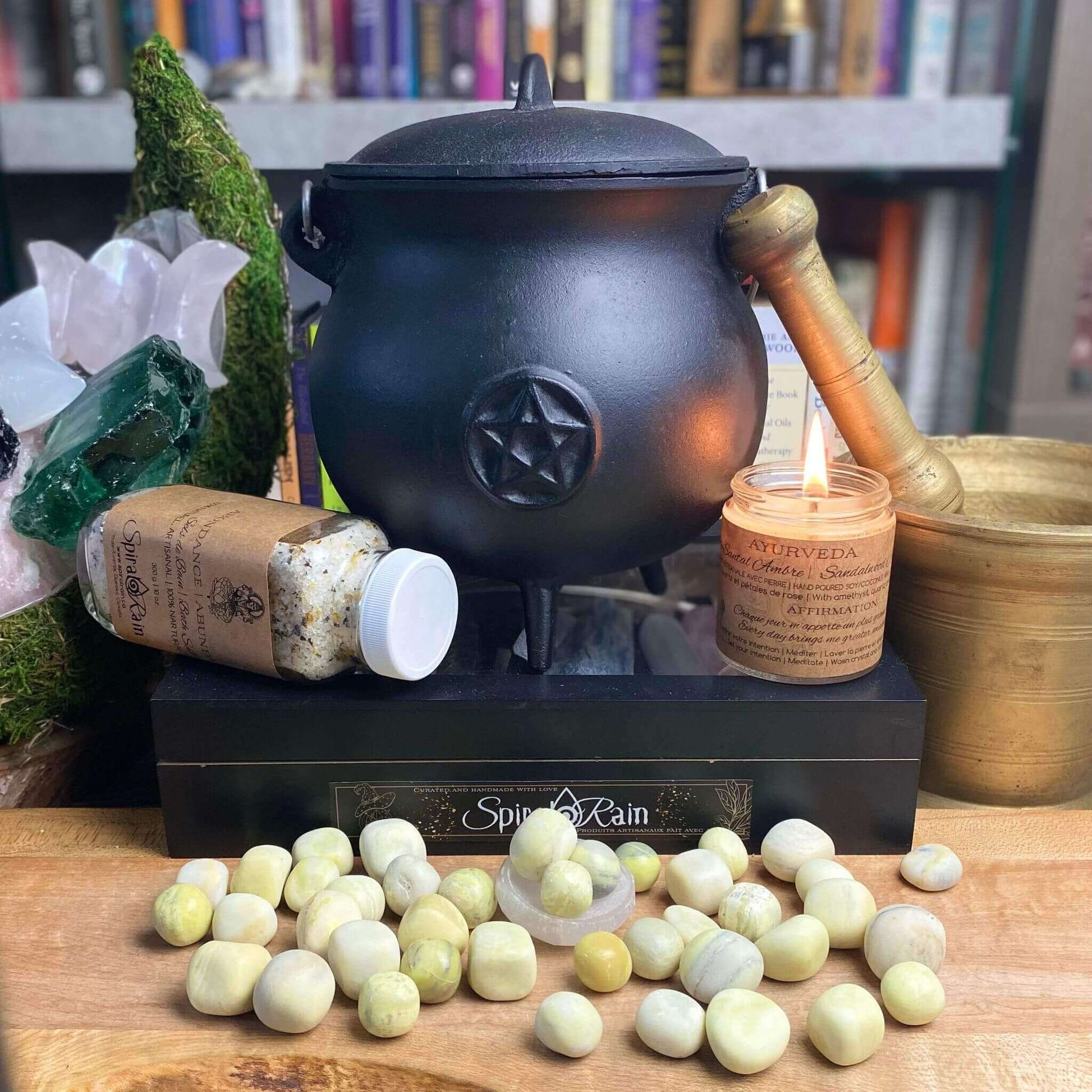 Serpentine Tumbled at $5 only from Spiral Rain