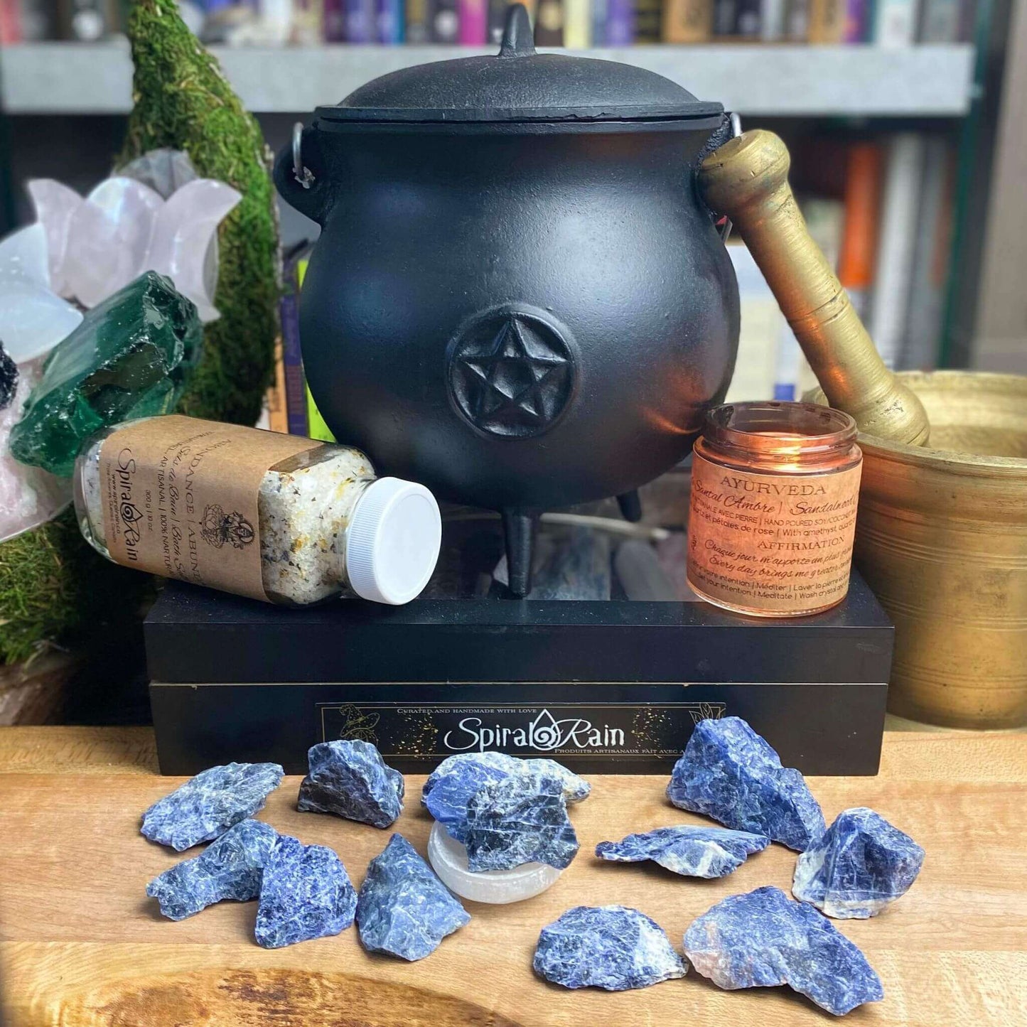 Sodalite Raw at $3 only from Spiral Rain