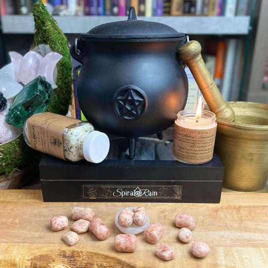 Sunstone Tumbled at $3 only from Spiral Rain