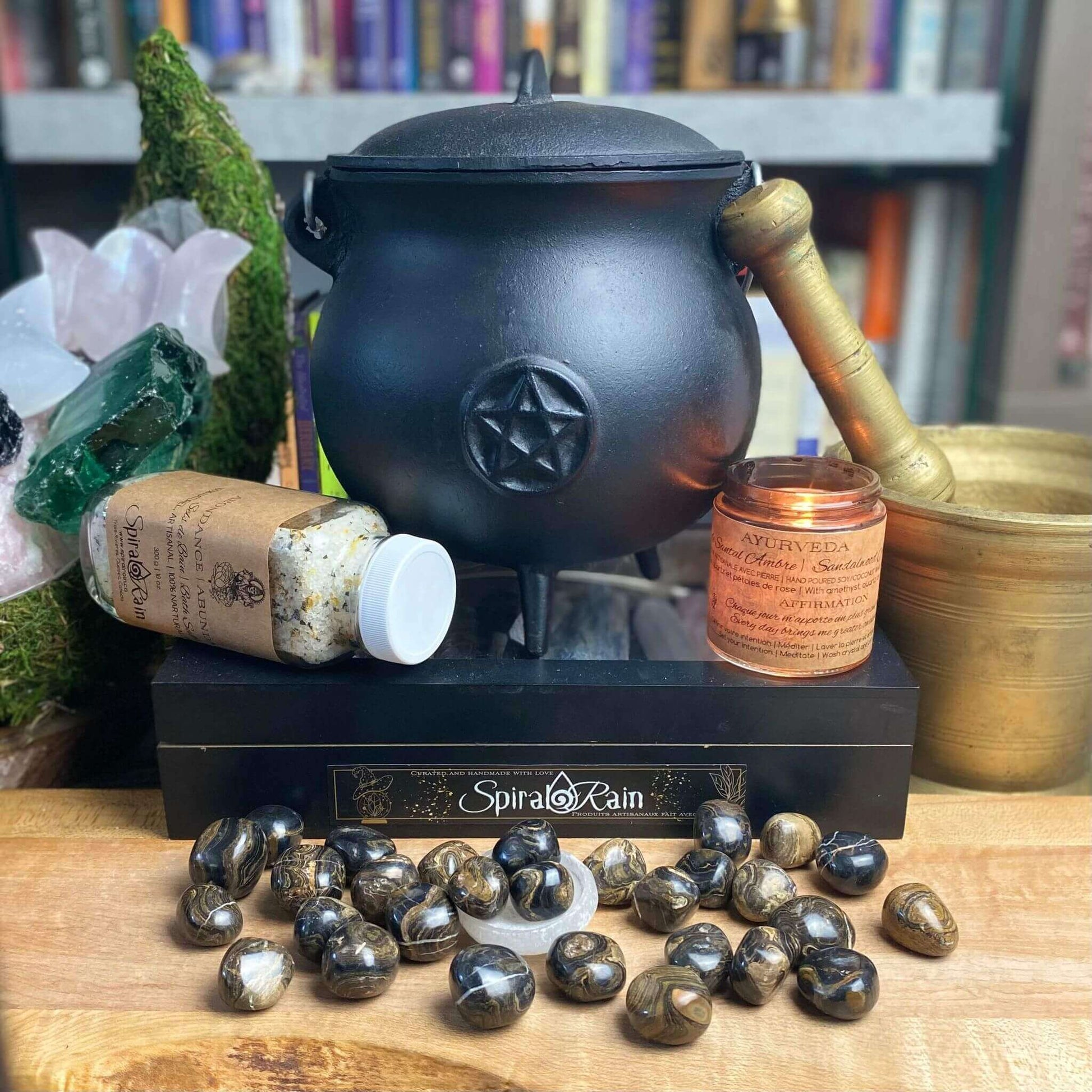 Stromatolite Tumbled at $5 only from Spiral Rain