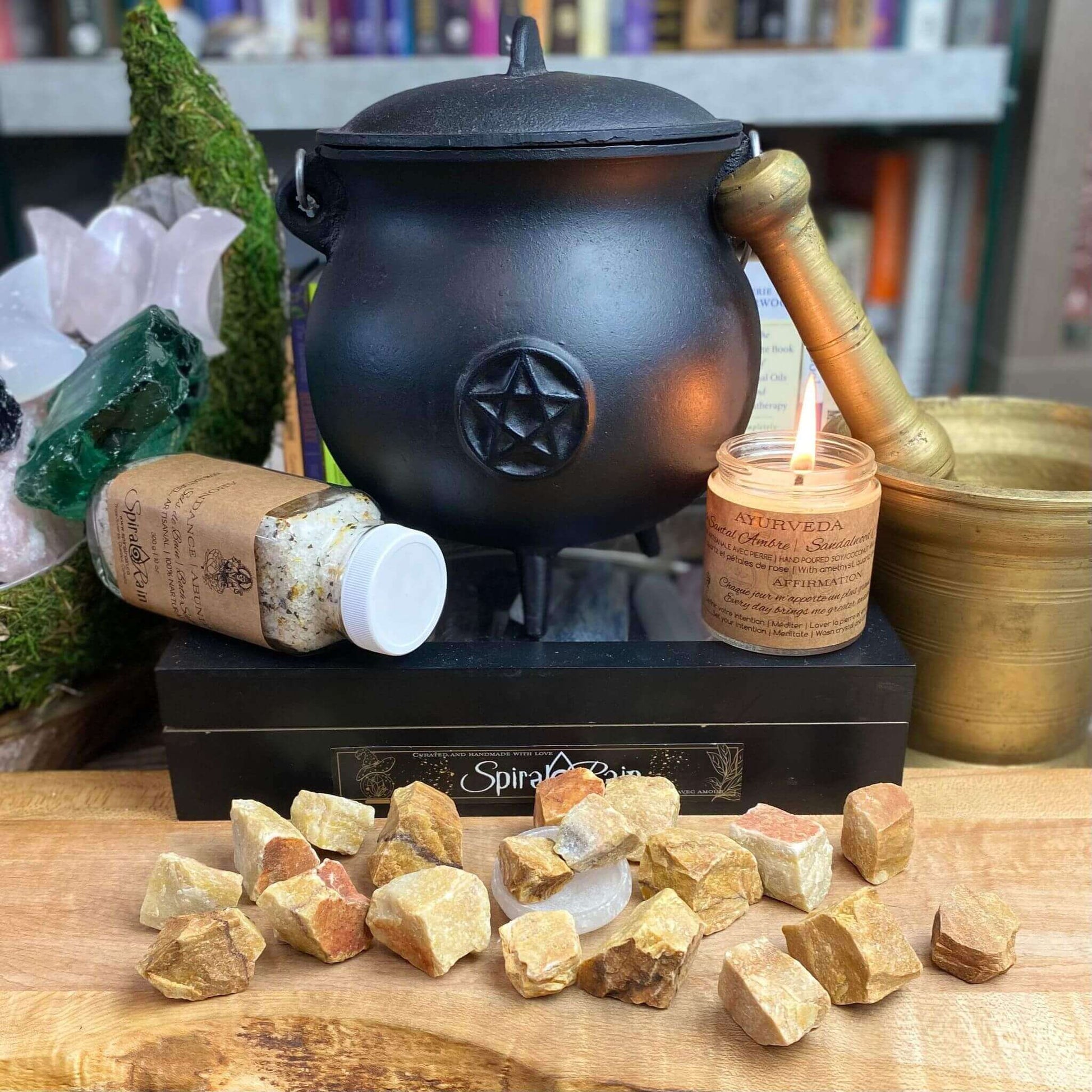 Jasper Yellow Raw at $3 only from Spiral Rain