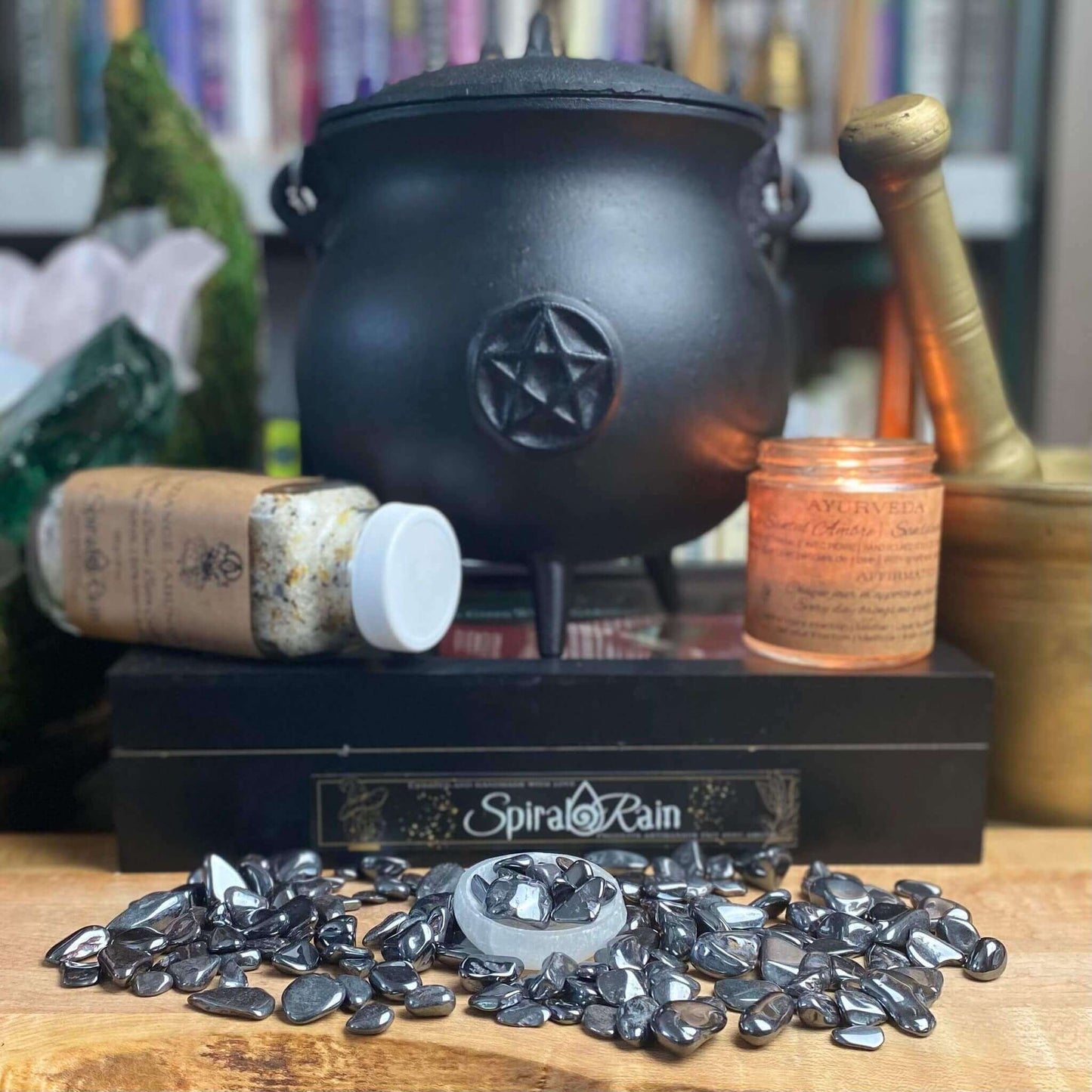 Hematite Tumbled Tiny at $0.5 only from Spiral Rain