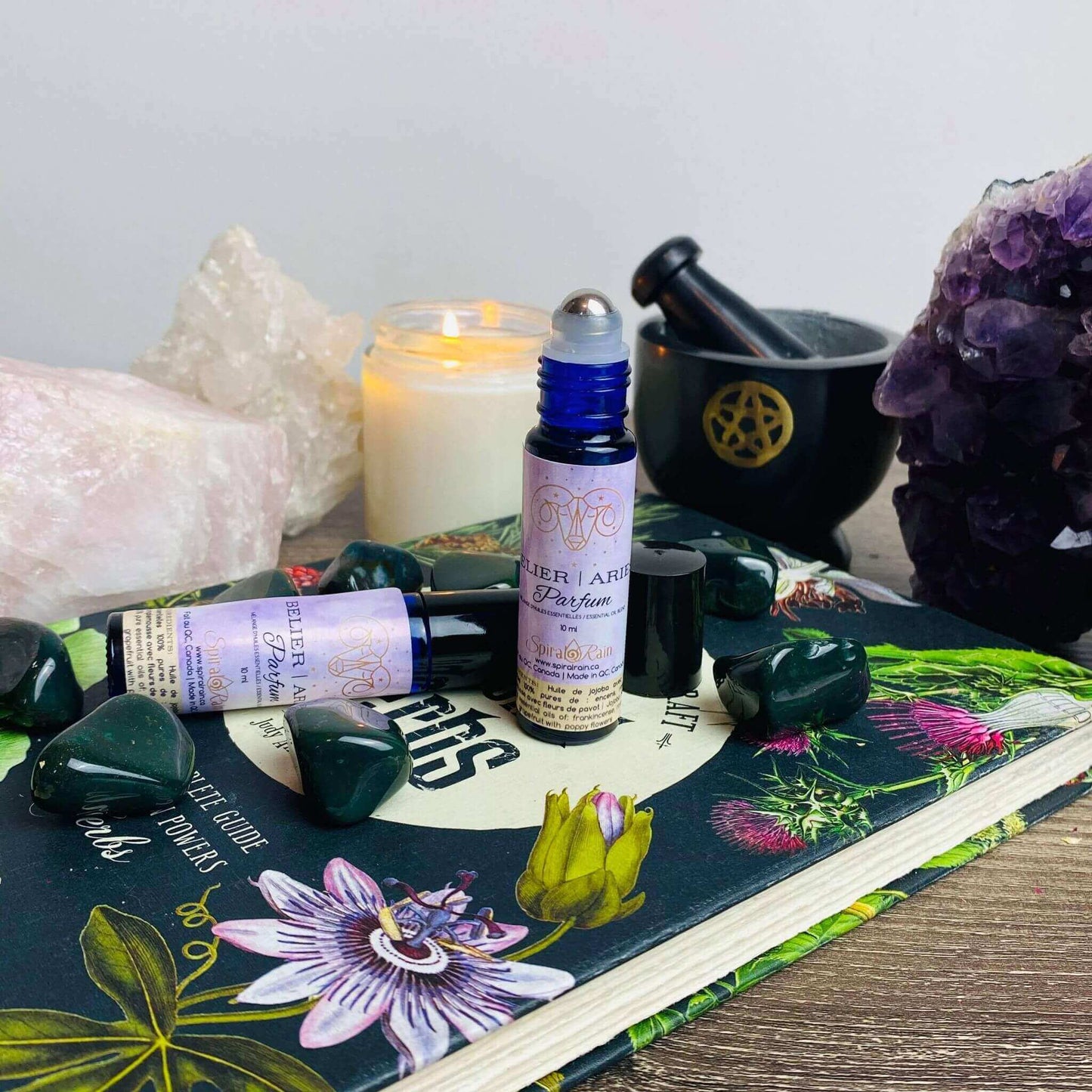 Aries (Mar 21 - Apr 19) oil and Perfume 10 ml at $15 only from Spiral Rain