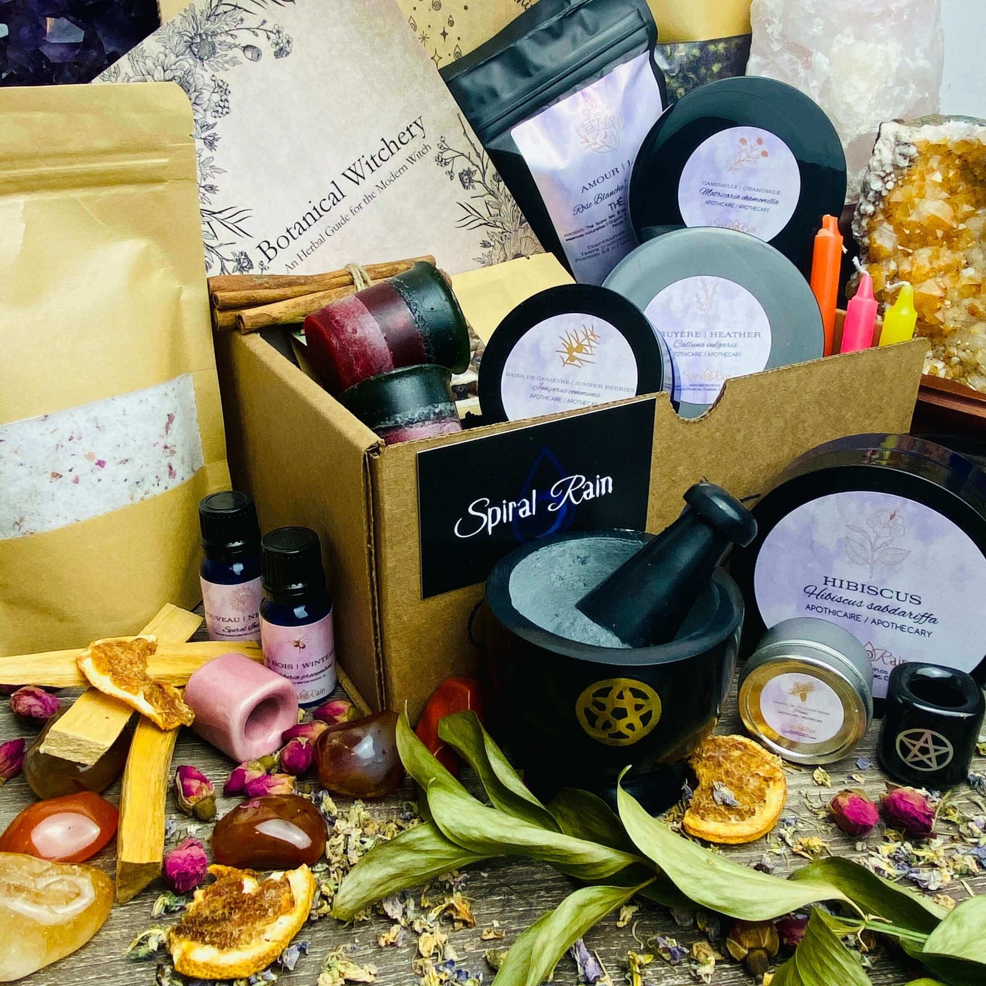 Apothecary + Witch Box combo at $85.99 only from Spiral Rain